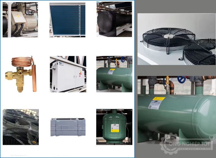 Cấu tạo của Chiller